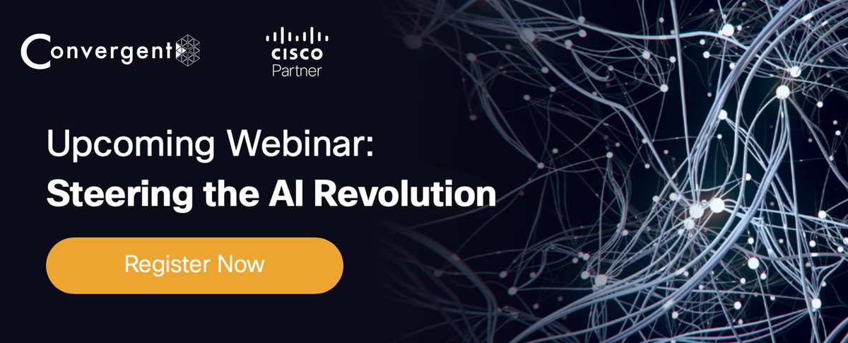 AskConvergent's tweet photo. 👩‍💻👨‍💼Join us for our upcoming webinar on Thursday, June 13th at 2pm. 

Learn valuable insights from industry experts that will elevate your skills with new Cisco features to help steer the AI revolution.

https://t.co/PIj9qO08Zh https://t.co/qLovc8pUof