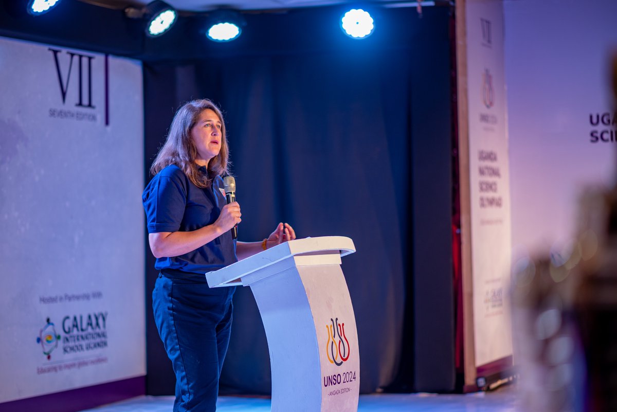 sofuganda_'s tweet photo. We were honored to host our Special Guests from @usmissionuganda, Amy Petersen and Ezra Nuwenyine at the National Science Olympiad. They delivered an insightful talk on Science &amp; Diplomacy, US Leadership in STEM, impact of STEM initiatives and education opportunities in the USA. https://t.co/lvDrYJ7M6I