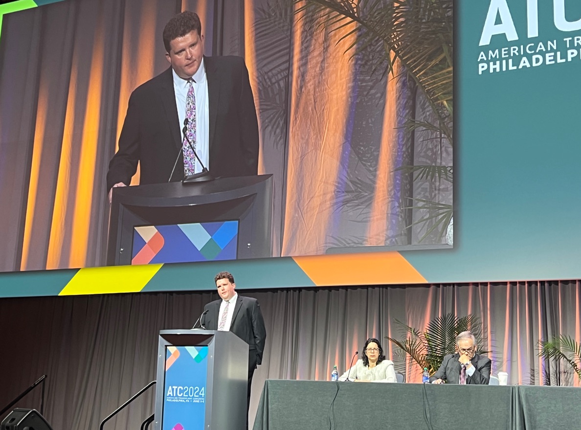 ATCMeeting's tweet photo. Plenary Session 2 was jam-packed with innovative research and stimulating questions from attendees. Congratulations to Fernando Yuen Chang MBCHB, Bsc, whose presentation was voted as the most impactful of the session! #ATC2024Philly https://t.co/w0a6vvtMR0