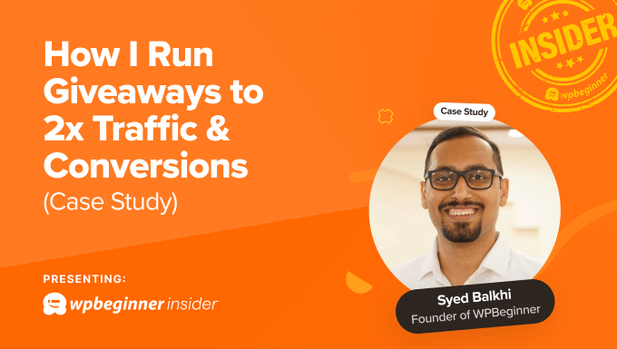 wpbeginner's tweet photo. Secrets from WPBeginner’s Successful Giveaways Revealed 🎉

https://t.co/1AE9FmXLbO

Running a giveaway can be a game-changer for your website—2x traffic & conversions.

WPBeginner's recent case study by our founder @syedbalkhi showcases the tips and tactics behind a successful giveaway.

Dive into this thread below for quick and actionable tips! ⬇️