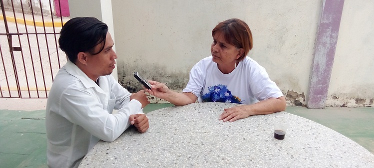 Sadel Mejías, rehabilitador.