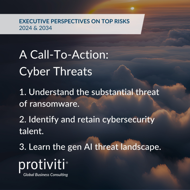skamenick's tweet photo. Discover the numerous factors shaping the risk landscape in the eyes of CIOs and CTOs and the actions they can take to prepare for current and future risks. Learn more from Protiviti’s Top Risks Survey. https://t.co/KSrSufJgWl https://t.co/5lQQUXfpgh