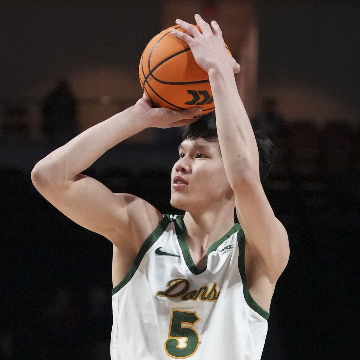 NEWS: San Francisco transfer Mike Sharavjamts, a 6-foot-9 guard from Mongolia, has committed to Utah, his agent Scott Nichols told ESPN. Sharavjamts has two years of NCAA eligibility remaining.