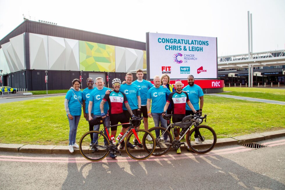 MadeForTrade1's tweet photo. Celebrating #WorldBicycleDay! 🚴
We're looking back at our FASTER 2 FIT challenge, Chris & Leigh conquered a 200 mile cycle from Billingham to Birmingham to the @fitshow! Raising over £22k for @CR_UK
https://t.co/VT5CwL0Hz3
#BicycleDay #Faster2FIT #FITSHOW #CancerResearchUK https://t.co/FEfmNOHNTI