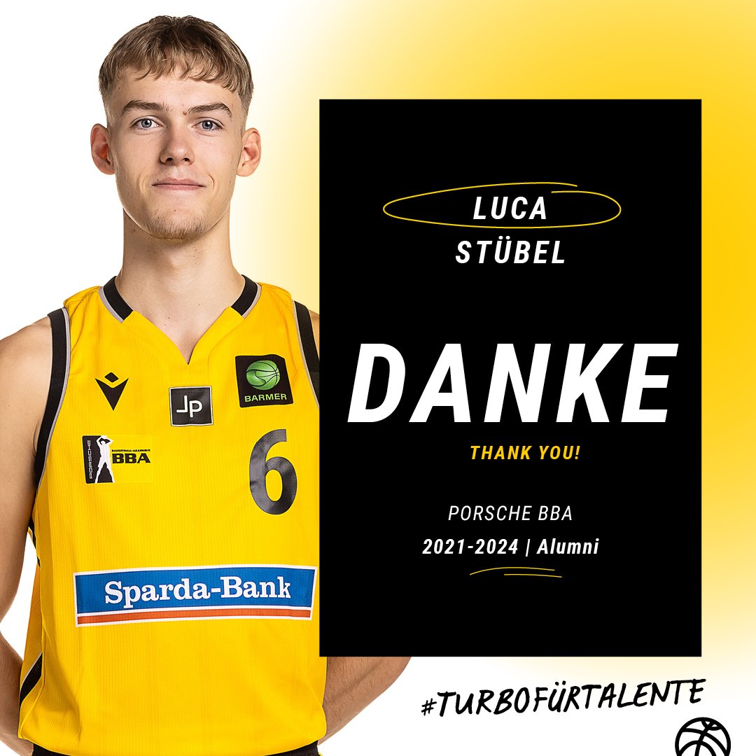 Porsche Basketball-Akademie (@bba_ludwigsburg) on Twitter photo 💛👋🏽 | Die Schwaben ziehen nach Berlin? Er macht(e) es vice versa und bereicherte den Südwesten: Nach drei Jahren in Ludwigsburg samt Abitur, ProB-Leadership und Co-Trainer-Tätigkeit stellt sich <a href="/Luca_Stubel/">Luca Maximilian Stübel</a> einer neuen Herausforderung. Dafür wünschen wir alles erdenklich Gute. 💛👋🏽 | Die Schwaben ziehen nach Berlin? Er macht(e) es vice versa und bereicherte den Südwesten: Nach drei Jahren in Ludwigsburg samt Abitur, ProB-Leadership und Co-Trainer-Tätigkeit stellt sich <a href="/Luca_Stubel/">Luca Maximilian Stübel</a> einer neuen Herausforderung. Dafür wünschen wir alles erdenklich Gute.