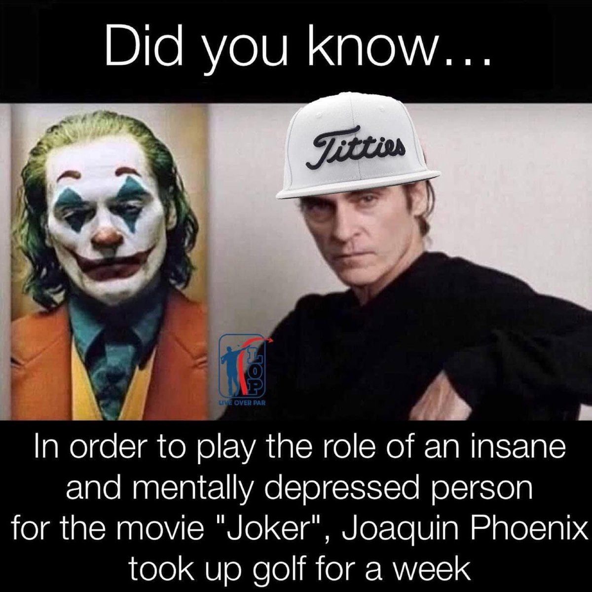 LiveOverParGolf's tweet photo. Why so serious???
Follow @LiveOverParGolf 
#bogey #fore #golfaddict #golfcourse #golffunny #golfgod #golfing #golflesson #golflife #golfmeme #golfstagram #instagolf #fyp #liveoverpar #liveoverpargolf #liveunderpar #pgamemes #pgatour #teetime #golf #livgolf #LOP https://t.co/ekrHxMXklm
