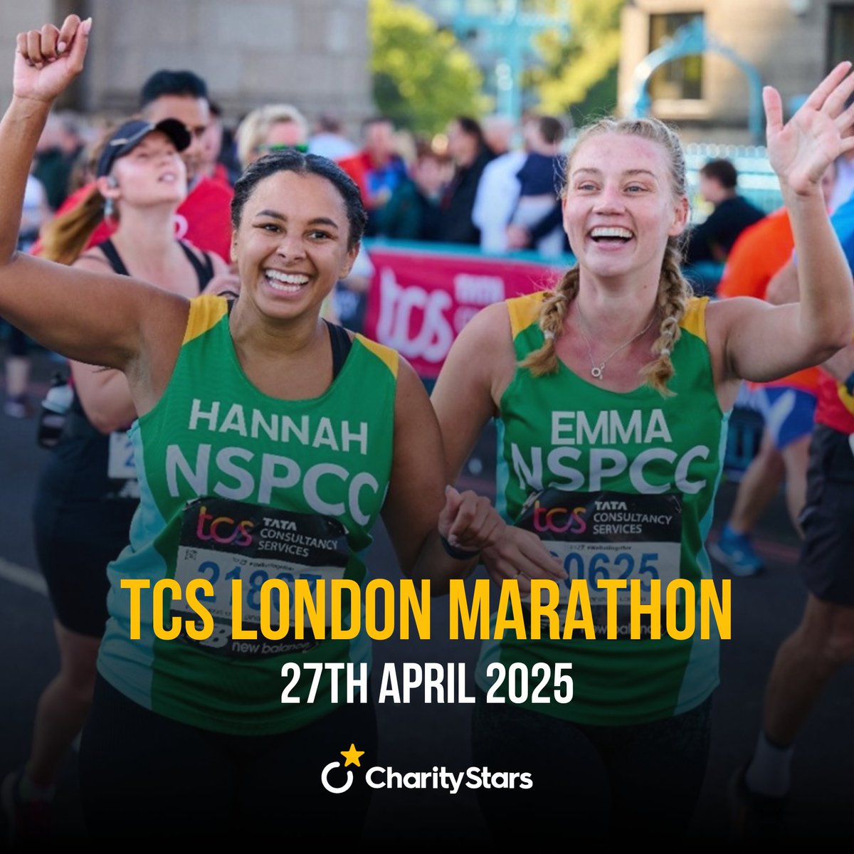 CharityStars's tweet image. 📢 Calling all our runners out there: this is your chance to join #TeamNSPCC for the 2025 TCS London Marathon 🏃‍♂️🎖 Take part in the auction and support @NSPCC 🙏❤️  charitystars.com/product/tcs-lo…
#CharityStars #NSPCC #ChildlineSportsDay