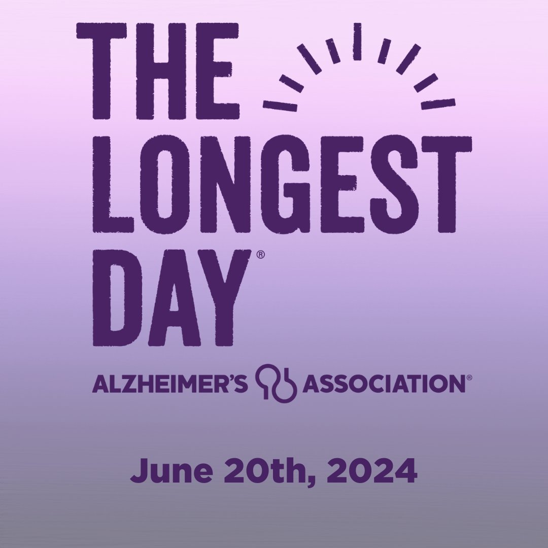 Today marks the summer solstice, the longest day of the year. For those living with Alzheimer's, every day can feel like the longest day. Let's raise awareness and support those affected by this challenging disease. #EndAlz #TheLongestDay