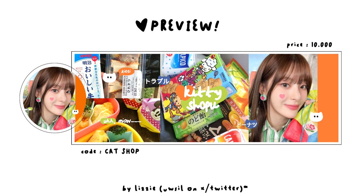 repost will be appreciated! <3

haiing kenalan sama 2 anak baru lizzie yuk!! namanya tanghulu🍡🍓 &amp; cat shop🐈‍⬛🛒. semoga anakku ini bisa disayang sama teman-teman disinii :3

[‼️] check alt ya, ada beberapa layout dibawah yg bisa di take >…<💗

#zonauang #zonaba