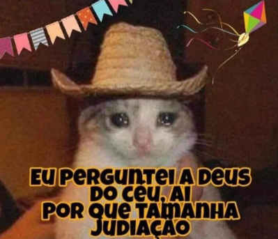 Festa junina chegando e eu já me encontro assim: