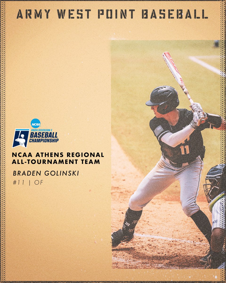 Braden Golinski was named to the Athens Regional All-Tournament Team! 

Congrats 'Ski! 👏