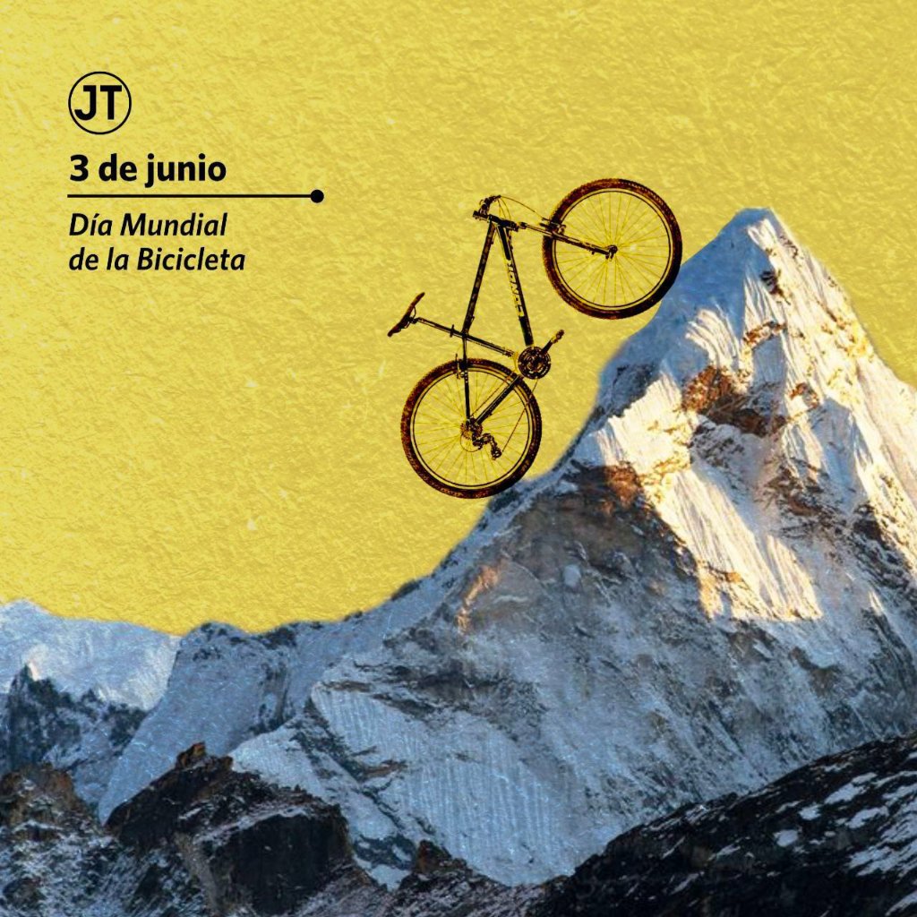 🚴🚵‍♀El Día Mundial de la Bicicleta se celebra para visibilizar la importancia de este medio de transporte ecológico y saludable.