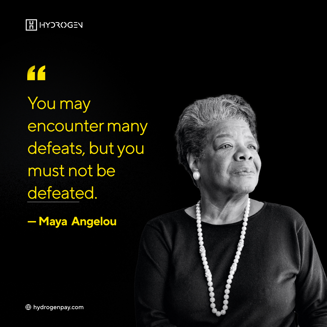 Your business may face roadblocks. But true success is in staying determined and not giving up.

#HydrogenInstantPay #smallbusinesses #helpingbusinesses #Monday #hydrogen #hydrogenafrica #payments