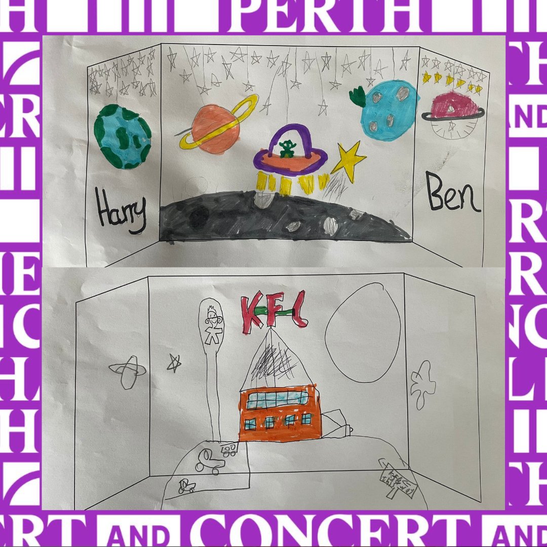 Hayley, our Schools Coordinator, has been working with P5 students to create the wonderful set and costume designs you see here!