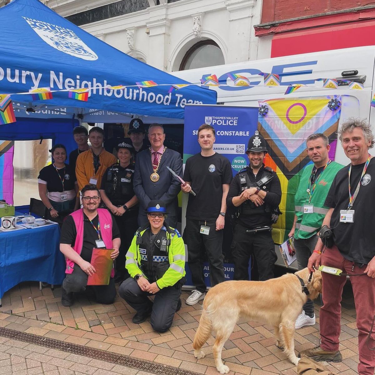 Loved being a part of Banbury's first Pride!🏳️‍🌈❤️ Thank you to everyone who turned up and showed their love and support. If you'd like to help us bring the community together again for Banbury Pride 2025 please support by donating here: tiny.cc/n|cyz