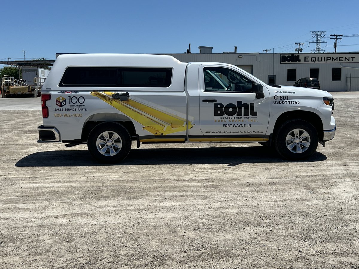 Even our trucks are celebrating our 100th year in business!
