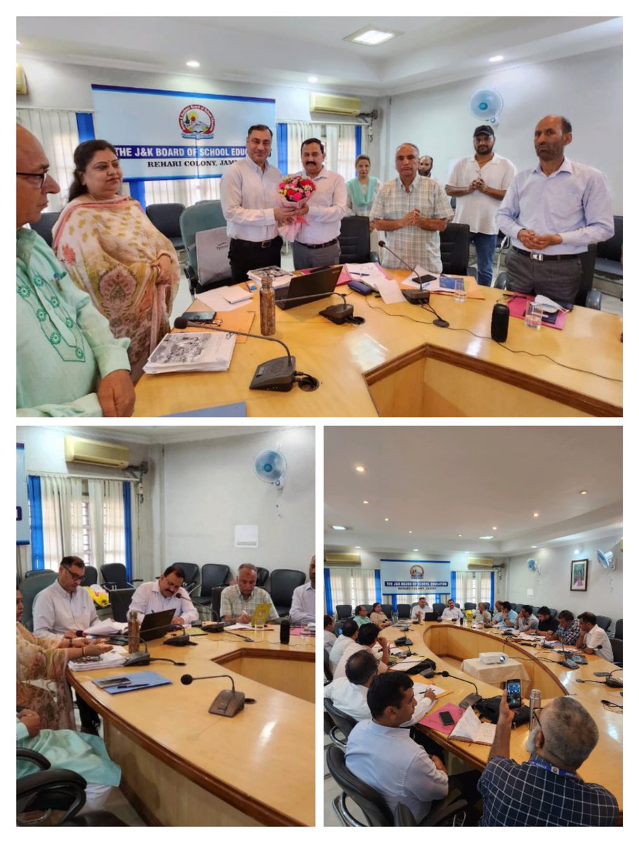 Office of J&K Board of School Education(JKBoSE) (@office_jkbose) on Twitter photo An intensive three-day workshop of the JKSCF-SE Committee commenced at Jammu Headquarter JKBOSE to discuss and develop State Curriculum Framework-School Education for the UT of J&K.<a href="/OfficeOfLGJandK/">Office of LG J&K</a> <a href="/ParikshatManhas/">Prof. Parikshat Singh Manhas</a> <a href="/dr_piyushsingla/">Dr. Piyush Singla</a> <a href="/diprjk/">Information & PR, J&K</a> @PM An intensive three-day workshop of the JKSCF-SE Committee commenced at Jammu Headquarter JKBOSE to discuss and develop State Curriculum Framework-School Education for the UT of J&K.<a href="/OfficeOfLGJandK/">Office of LG J&K</a> <a href="/ParikshatManhas/">Prof. Parikshat Singh Manhas</a> <a href="/dr_piyushsingla/">Dr. Piyush Singla</a> <a href="/diprjk/">Information & PR, J&K</a> @PM