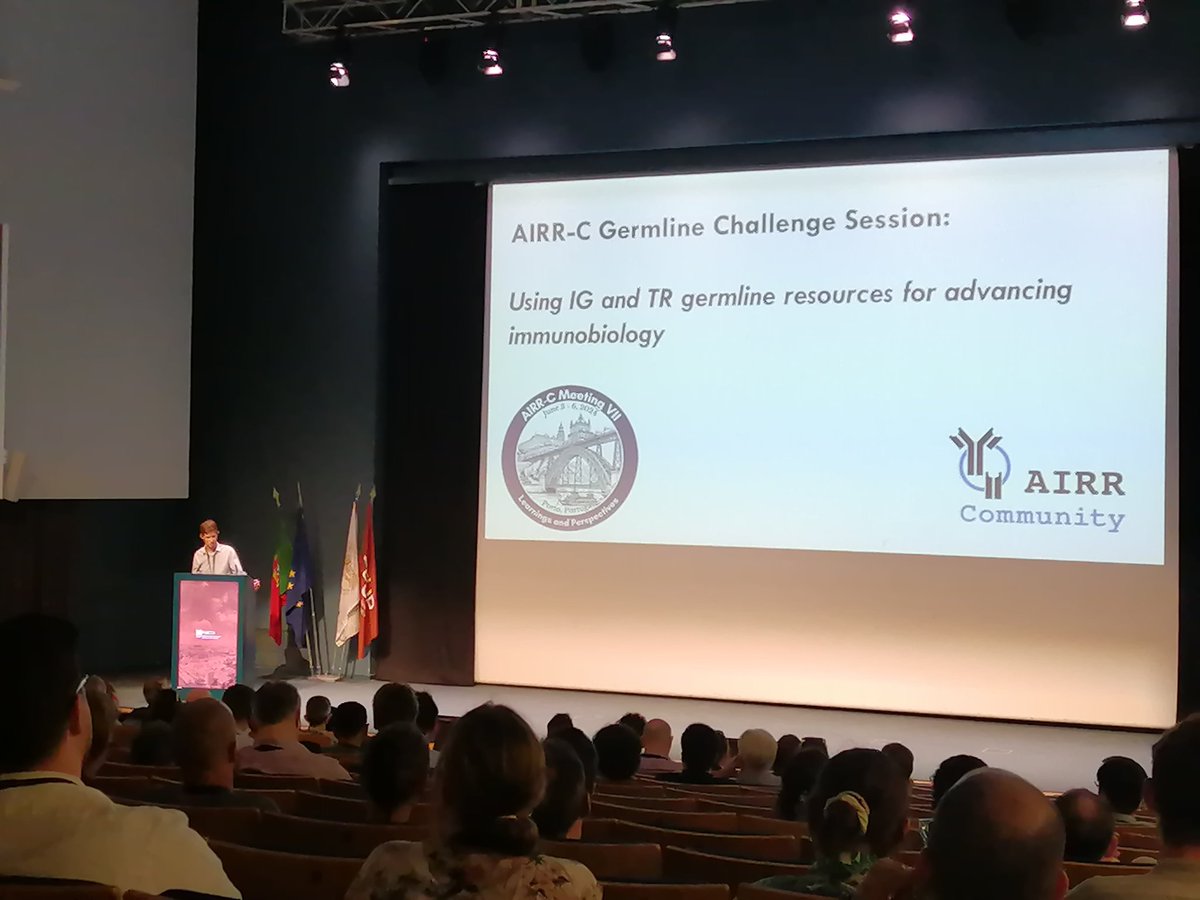 #AIRRC7 day 1. All you ever wanted  to know about IG an TR germlines