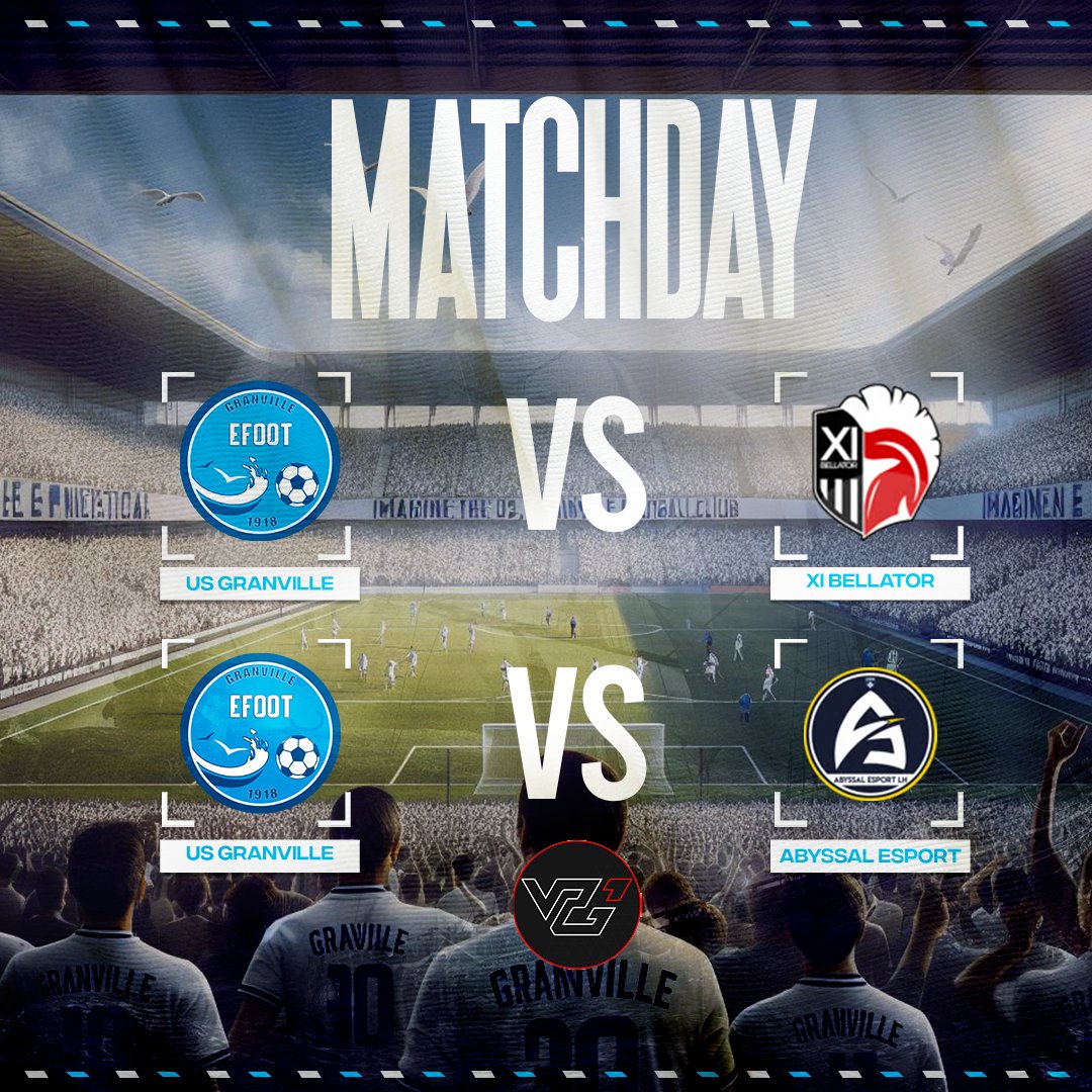 US Granville eSport (@usg_esport) on Twitter photo ποΈ | Programme
π | <a href="/SwissVPG/">VPG Switzerland π¨π</a> π¨π
π | @XIBellator
π | <a href="/AbyssalClubPro/">ABYSSAL PROJECT</a>
π | <a href="/VPGFrance_/">VPG France</a> π«π·
π | Hellas Verona
π | Flair
π | <a href="/VPGEurope/">Virtual Pro Gaming | Europe</a> πͺπΊ
π | Vorpal Swords
π | @MxtionESx
On veut finir cette semaine en beautΓ© !
#AllezGranville π΅βͺοΈ ποΈ | Programme
π | <a href="/SwissVPG/">VPG Switzerland π¨π</a> π¨π
π | @XIBellator
π | <a href="/AbyssalClubPro/">ABYSSAL PROJECT</a>
π | <a href="/VPGFrance_/">VPG France</a> π«π·
π | Hellas Verona
π | Flair
π | <a href="/VPGEurope/">Virtual Pro Gaming | Europe</a> πͺπΊ
π | Vorpal Swords
π | @MxtionESx
On veut finir cette semaine en beautΓ© !
#AllezGranville π΅βͺοΈ