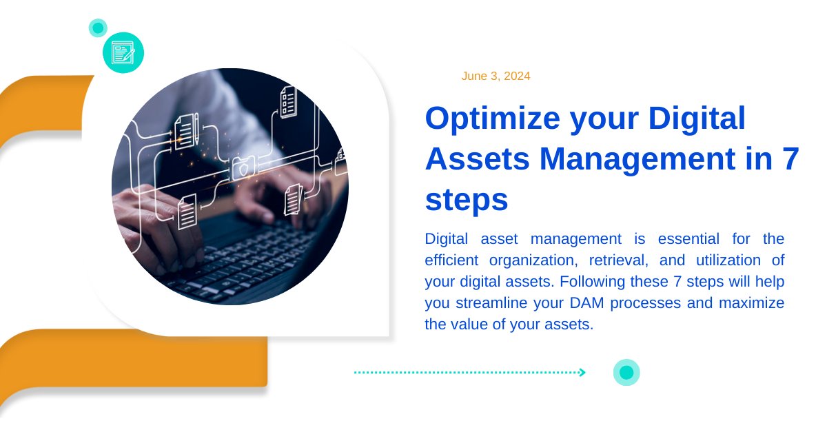 [Optimize your Digital Asset Management (DAM) 📋] 

Learn how to enhance your DAM system with our 7-step guide for better organization, productivity, and asset value. 📌 Discover more. 

#DAM #Libnova #DigitalPreservation #DigitalAssetManagement

bit.ly/4bOVBJa