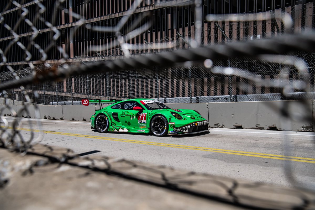 Rexy roars to the double!

Massive congratulations to <a href="/SebPriaulx/">Sebastian Priaulx</a> on making it two wins from two at the weekend in Detroit. He and <a href="/AORacingUSA/">AO Racing 🦖</a> teammate Lauren Heinrich drove superbly and now sit at the top of the <a href="/IMSA/">IMSA</a> GTD class championship.

#imsa #porsche 

📸 Porsche