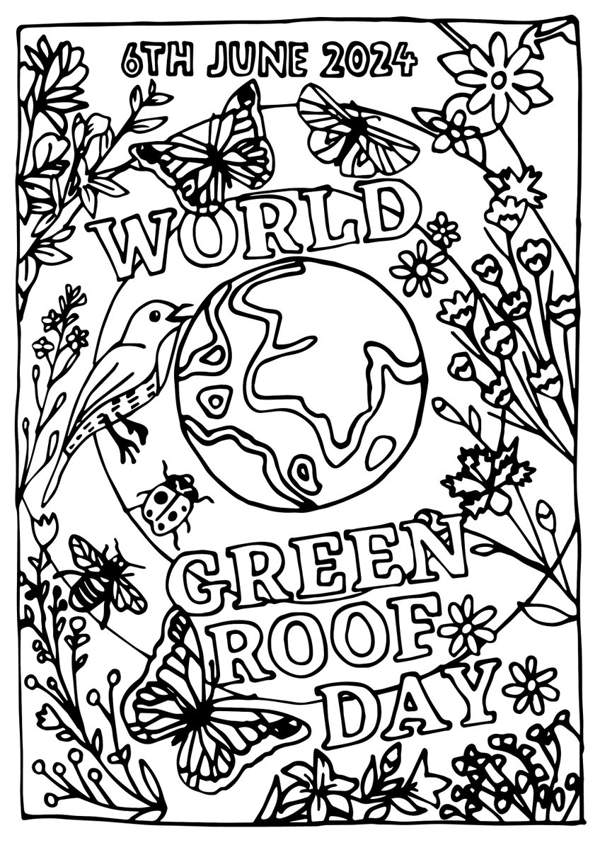 One for the kids! 🎨

Alright alright, we know you adults are partial to a bit of colouring too.

So no matter your age, download the WGRD 2024 colouring sheet and show us your skills. 🖍️

👉 Share using #WGRD2024 👈

#greenroofs #mindfulness #relaxationcolouring #getcreative
