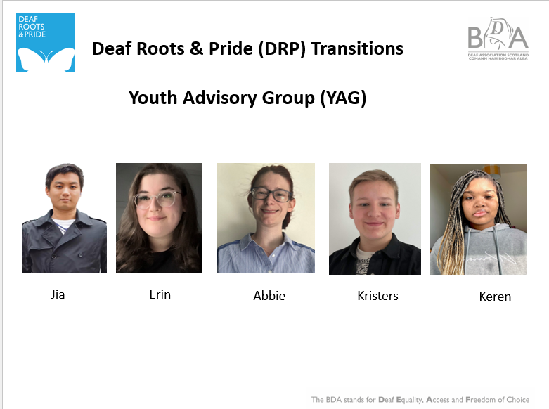 Happy Volunteer Week

We would like to say many thanks and show our appreciation to all members of our Youth Advisory Group (YAG) for kindly volunteering their time and their input to Deaf Roots &amp; Pride (DRP) Transitions Scotland.

<a href="/RobertsonTrust/">The Robertson Trust</a> <a href="/TNLComFundScot/">The National Lottery Community Fund Scotland</a>