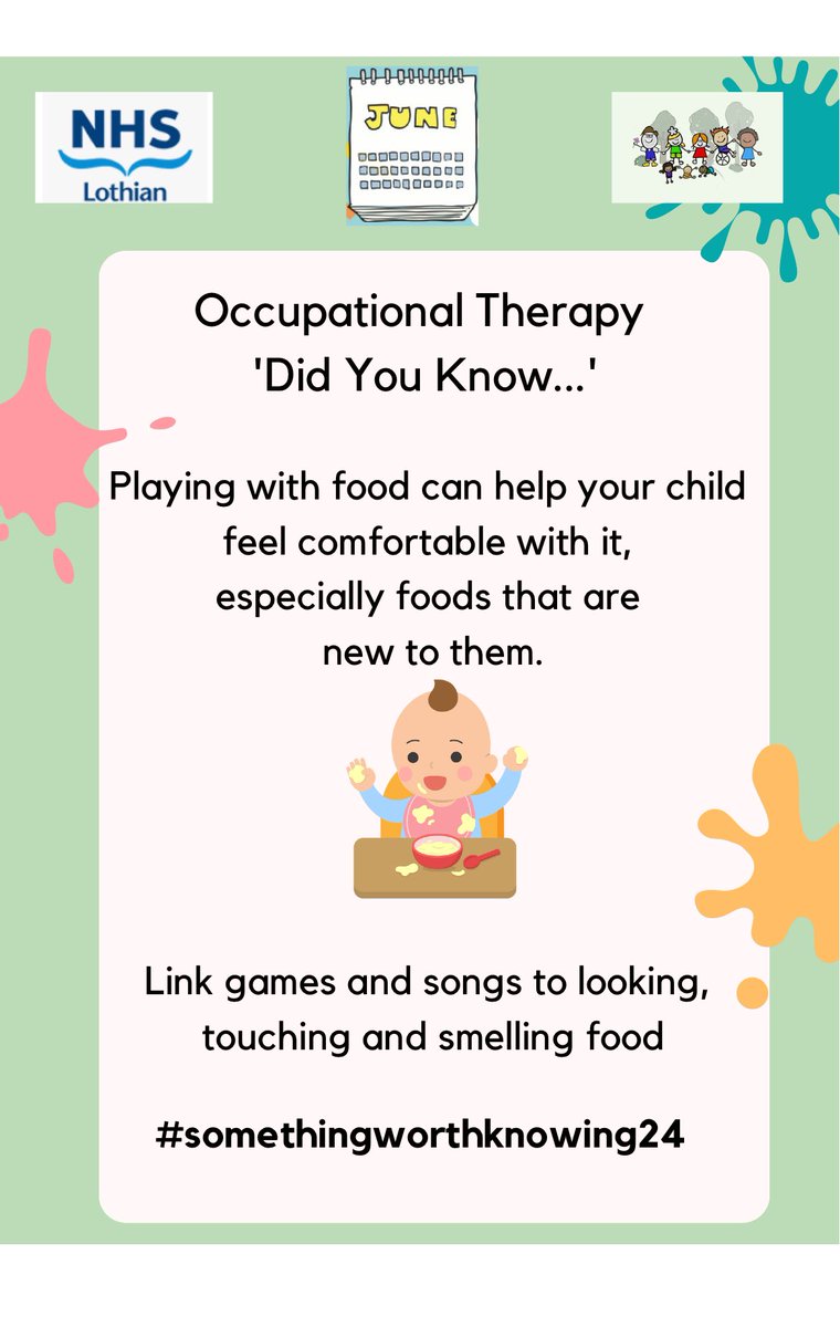 Julie Gardiner (@gardiner_julie) on Twitter photo Here is #somethingworthknowing24 for June from our colleagues in CYP Occupational Therapy <a href="/NHS_Lothian/">NHS Lothian</a> <a href="/LothianChildren/">NHS Lothian Children's Services</a> <a href="/PHLothian/">Public Health NHS Lothian</a> <a href="/P_H_S_Official/">Public Health Scotland</a> Here is #somethingworthknowing24 for June from our colleagues in CYP Occupational Therapy <a href="/NHS_Lothian/">NHS Lothian</a> <a href="/LothianChildren/">NHS Lothian Children's Services</a> <a href="/PHLothian/">Public Health NHS Lothian</a> <a href="/P_H_S_Official/">Public Health Scotland</a>