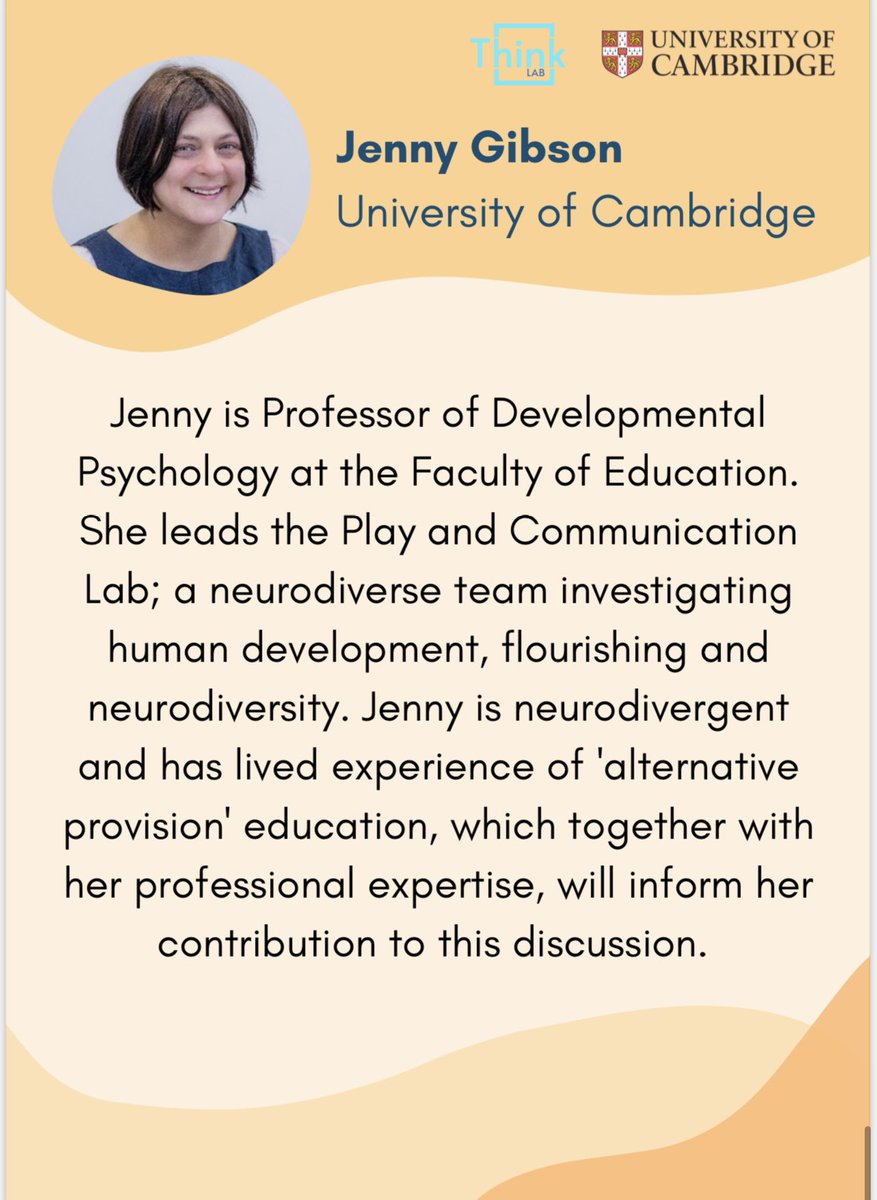 ThinkLabCam's tweet image. (3/3) 🎤 Meet our incredible panelists for our upcoming event on June 7 at Westhub!#NeurodiversityInWorkplace #AmplifyVoices #universityofcambridge #neurodiversity #ucl @westcamhub @Cambridge_Uni @ucl