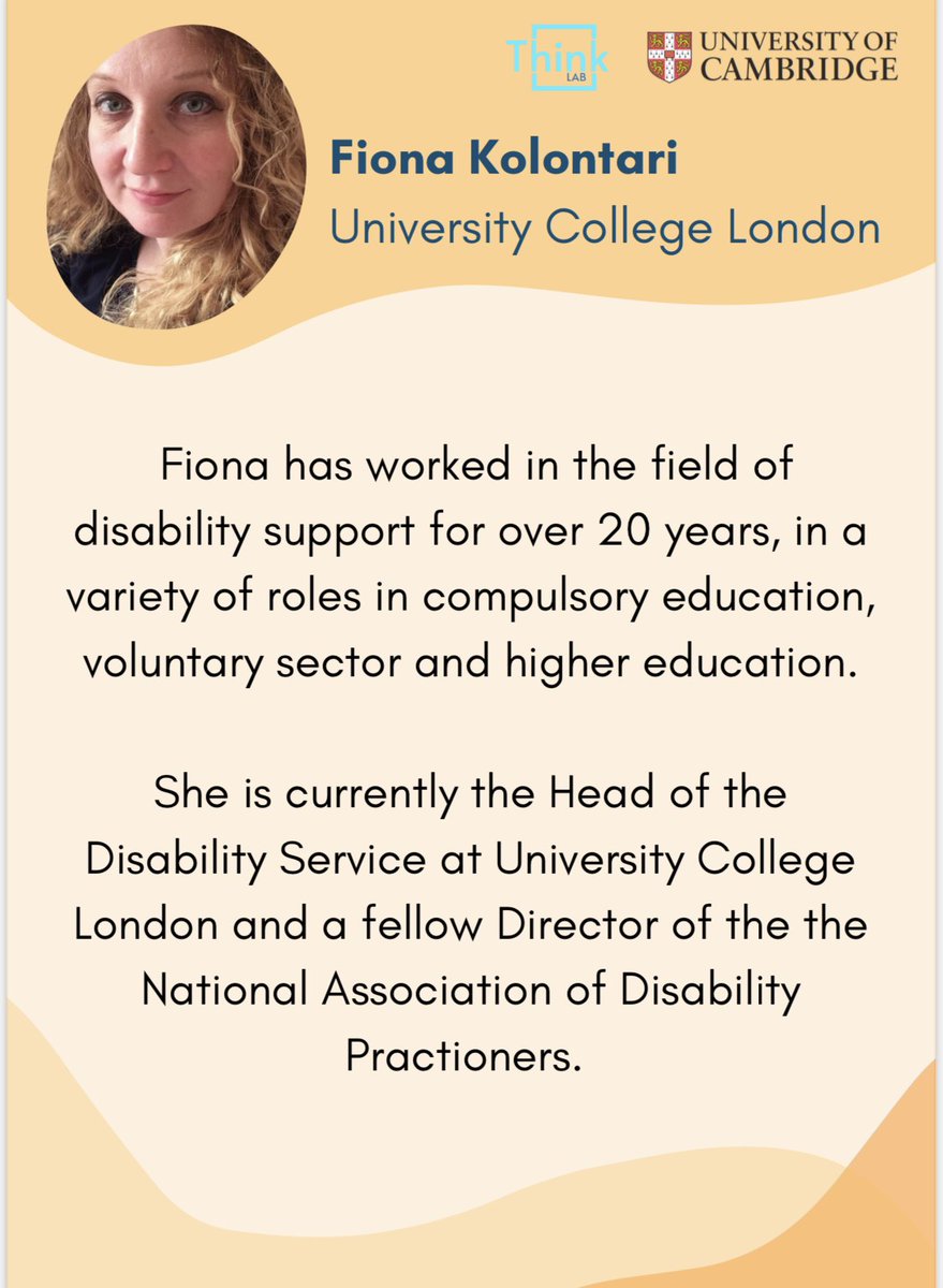 ThinkLabCam's tweet image. (3/3) 🎤 Meet our incredible panelists for our upcoming event on June 7 at Westhub!#NeurodiversityInWorkplace #AmplifyVoices #universityofcambridge #neurodiversity #ucl @westcamhub @Cambridge_Uni @ucl
