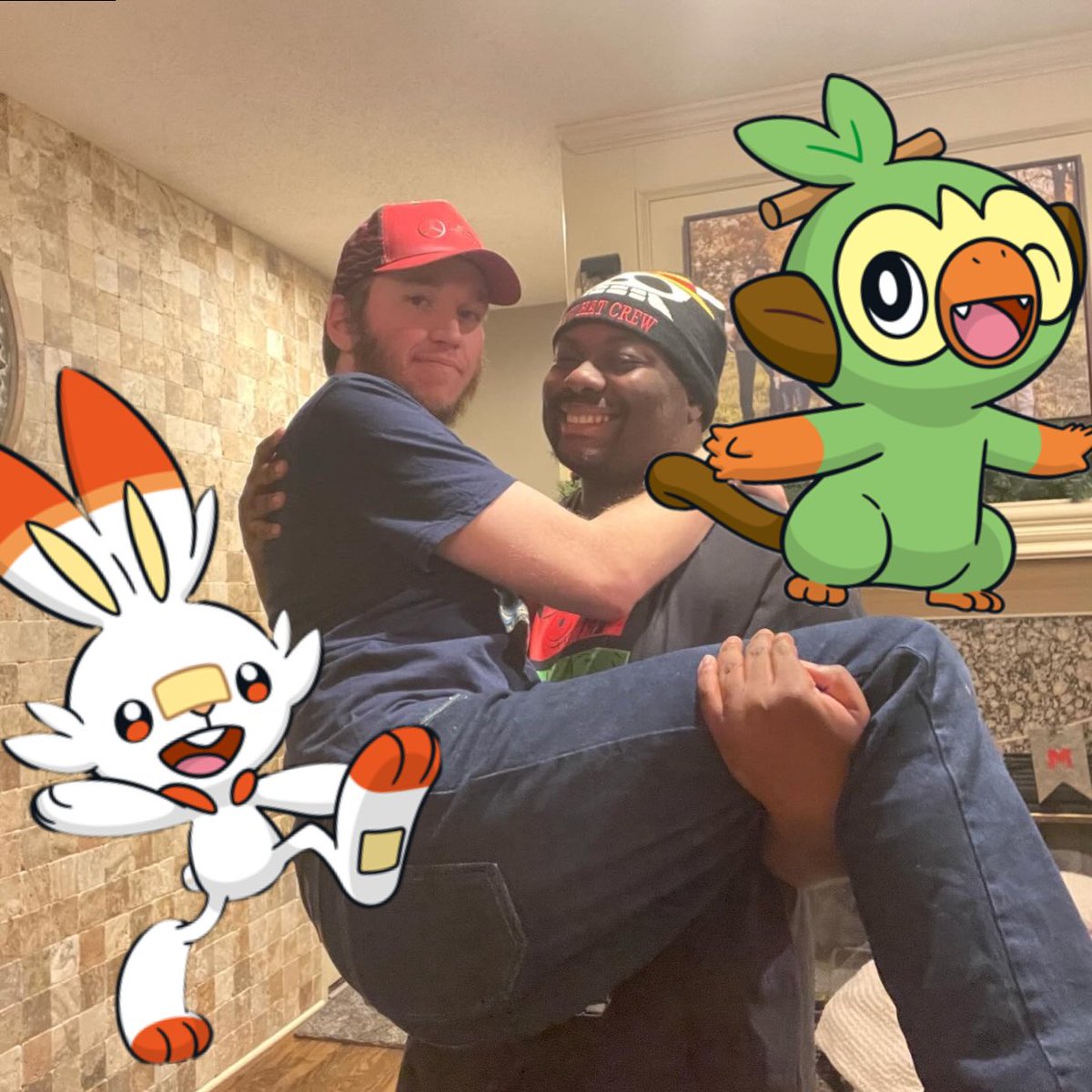 JacksonForbes4's tweet image. Happy 2nd Year Anniversary the love of my life It&apos;s crazy that we are still going strong. Love you my favorite Yoshi, Scorbunny, Quaxly