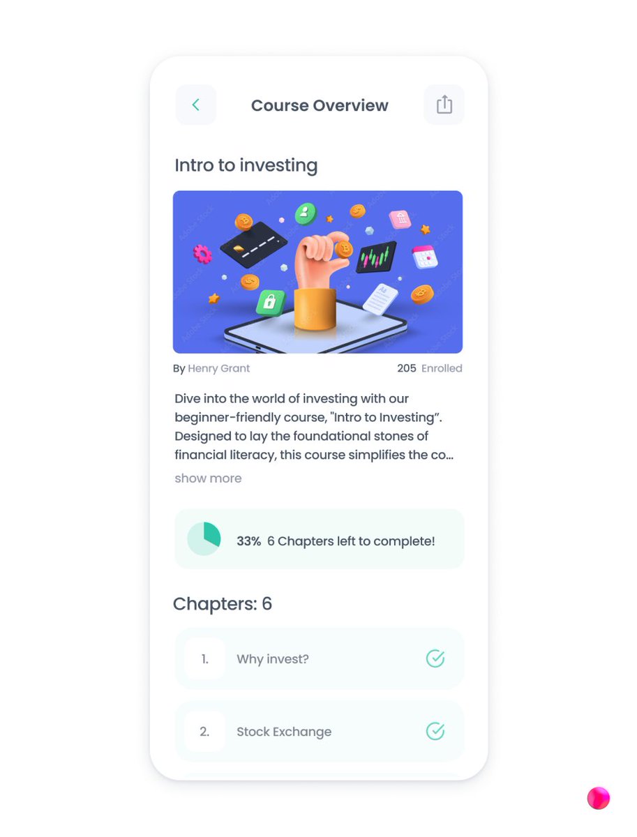 Course UI.