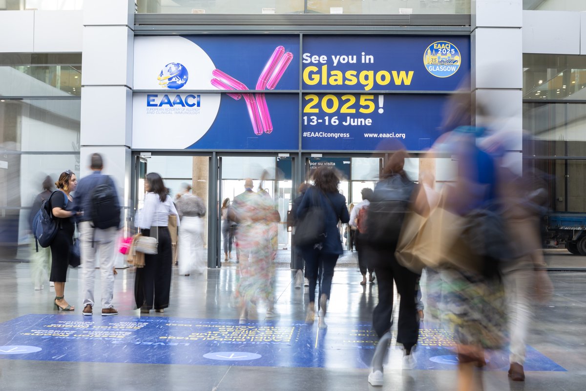 The #EAACICongress 2024 has ended with great success! 
Thank you to the 8000 attendees and everyone who joined us. 
Under the new presidency of Dr. María José Torres, we look forward to welcoming you to EAACI Congress 2025 in Glasgow!

#Allergy #Immunology #DataScience #Valencia