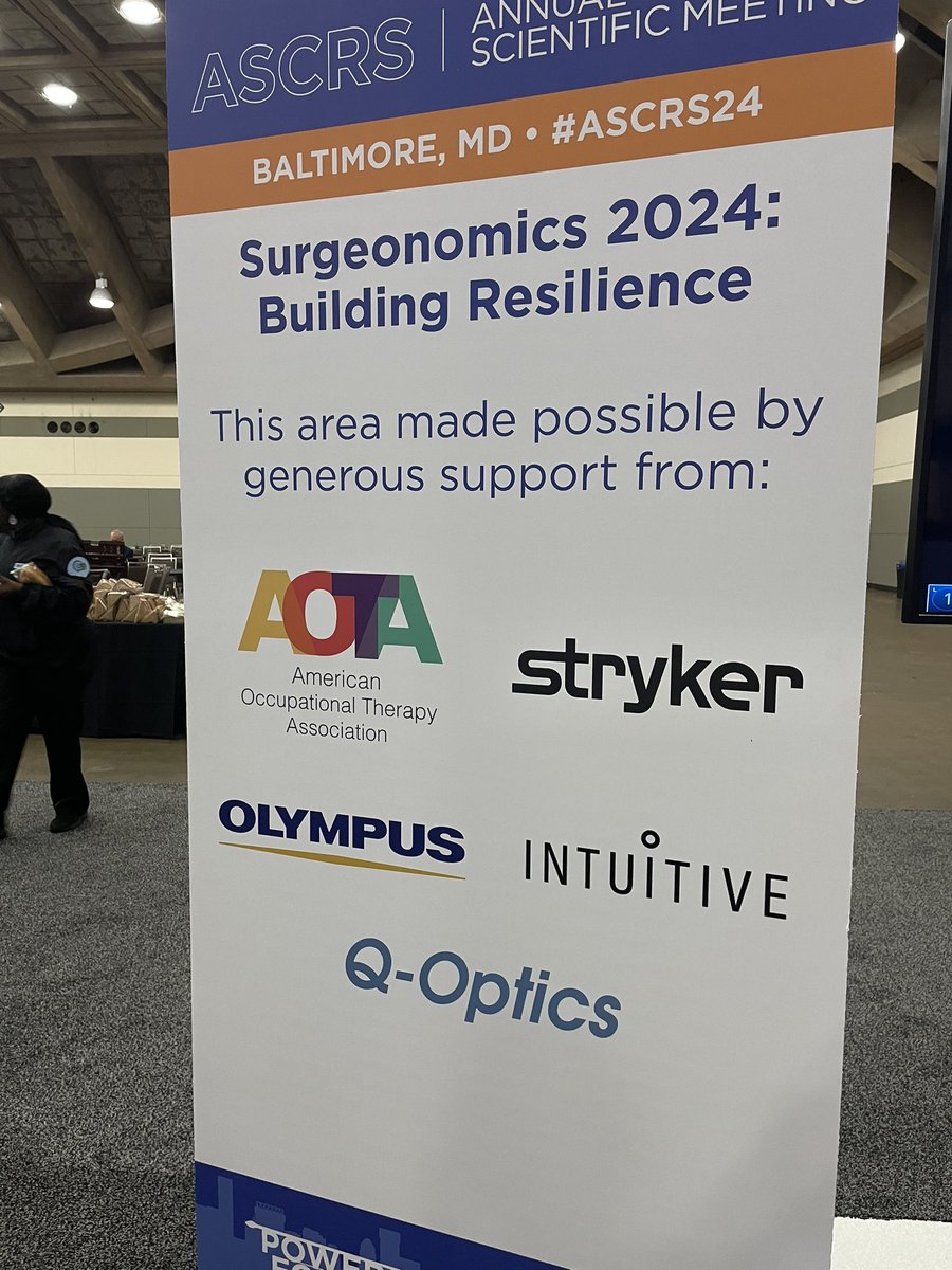 Great initiative by <a href="/ASCRS_1/">ASCRS_1</a> #ASCRS2024 partnering with <a href="/AOTAInc/">AOTA</a> to provide surgical ergonomics feedback in the innovations center! <a href="/GeetaLalMD/">Geeta Lal</a> <a href="/SocSurgErgo/">Society of Surgical Ergonomics</a>