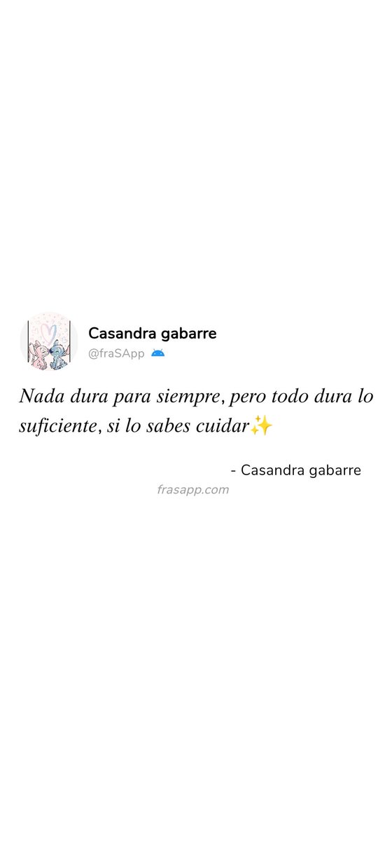 fraSApp's tweet photo. "Todo en la vida es efímero, pero cada cosa puede durar lo suficiente si la cuidamos con amor. 🌟💖"
 #fraSApp #amor  #vida https://t.co/D9TO8ag1yq