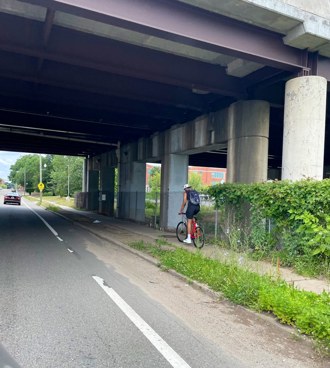 If you see someone riding their bike on the sidewalk, it’s not because they are a lawless scofflaw—it’s because the infrastructure doesn’t make them feel safe enough to ride in the road.