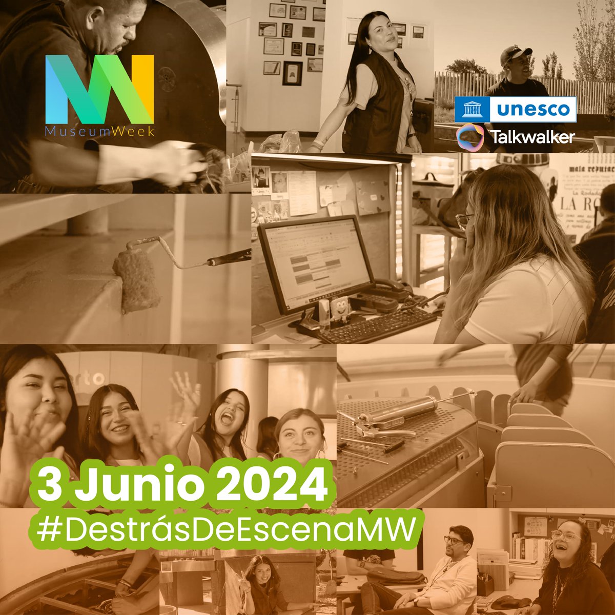 Hoy, 3 de junio, da inicio el #MuseumWeek2024
En el primer día, acompáñanos en esta aventura 'Behind The Scenes' y descubre todo el trabajo que hace posible cada experiencia mágica en nuestro museo! 📷📷
#DetrásDeEscenaMW #BehindTheSceneMW #LaRodadora