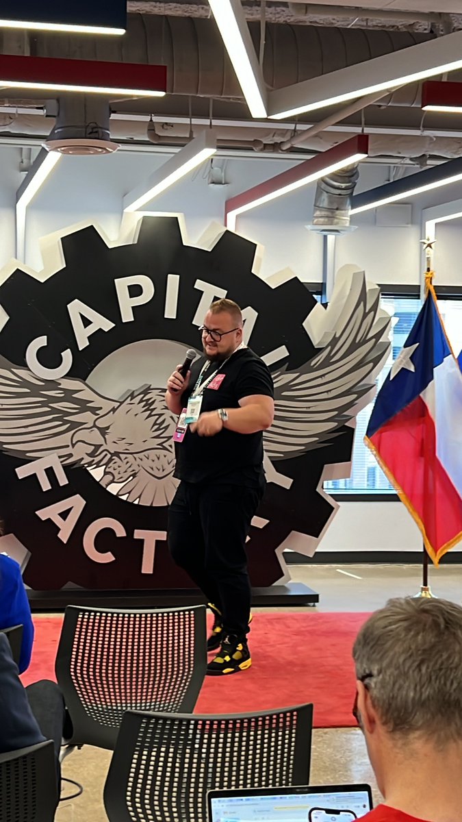FairAdsAPP's tweet photo. What better way to close the #Consensus2024 week than have our CEO @iFlorenzo pitch during the @BitAngels event at @CapitalFactory!
The feedback was tremendously encouraging and we're off to a great start even before we've began #rasing.
Big thanks to @IrinaLitchfield and everyone else at @BitAngelsTexas for having us and for organizing #Tokenize2024!