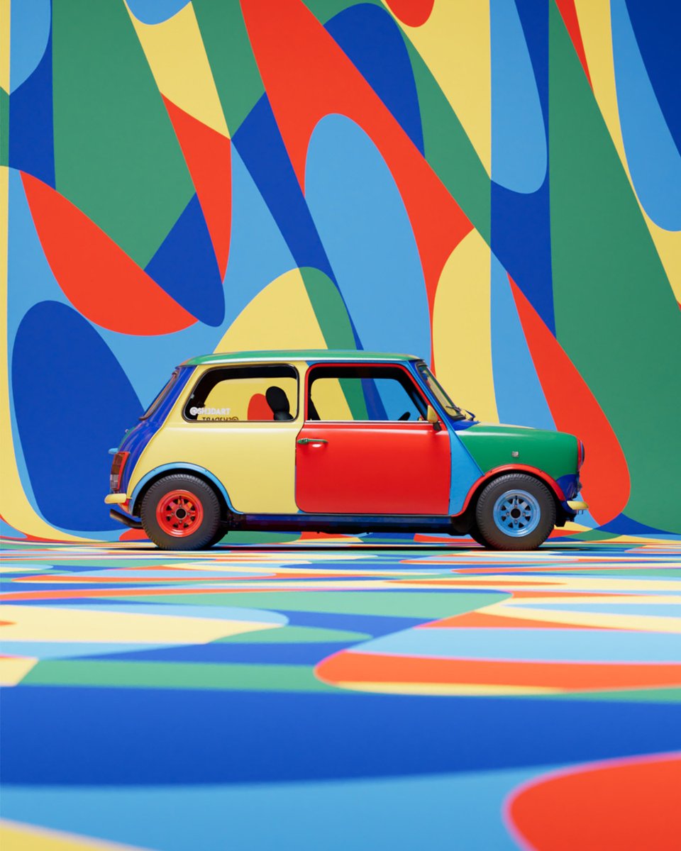 MINIUSA's tweet photo. Artist and #ClassicMini owner Sam perfectly combined his BIG LOVE for #MINI and 3D rendering, capturing our joyful spirit through creativity and precision.
 
📸 IG/ sh3dart
#MiniLovers #Driven #Art https://t.co/6T6sBsR708