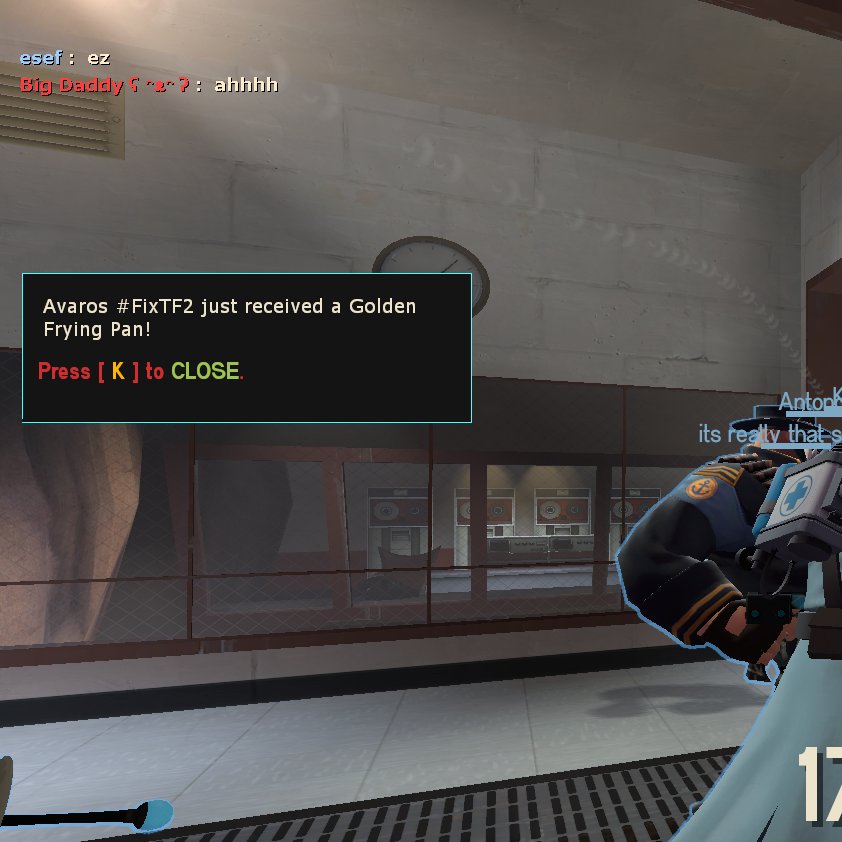 first small [unrelated] victory for #FixTF2