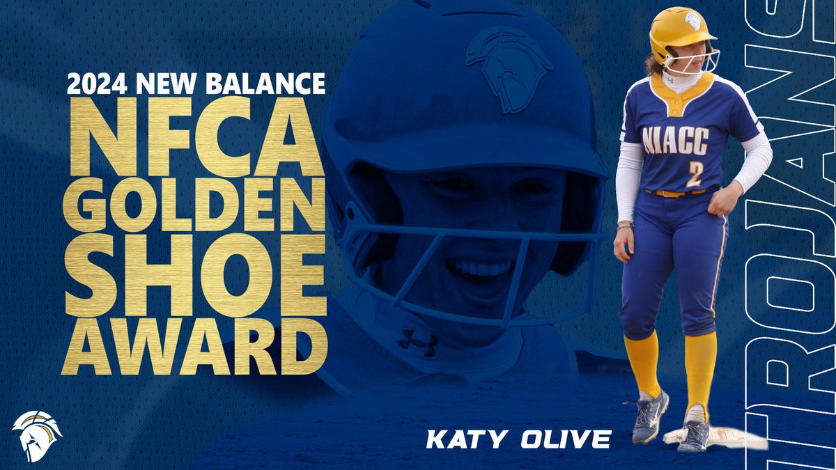 The NFCA DII NATIONAL PLAYER OF THE YEAR!

Congratulations to Katy Olive for receiving POY as well as back to back golden shoe awards. We’re so proud of you 🤩