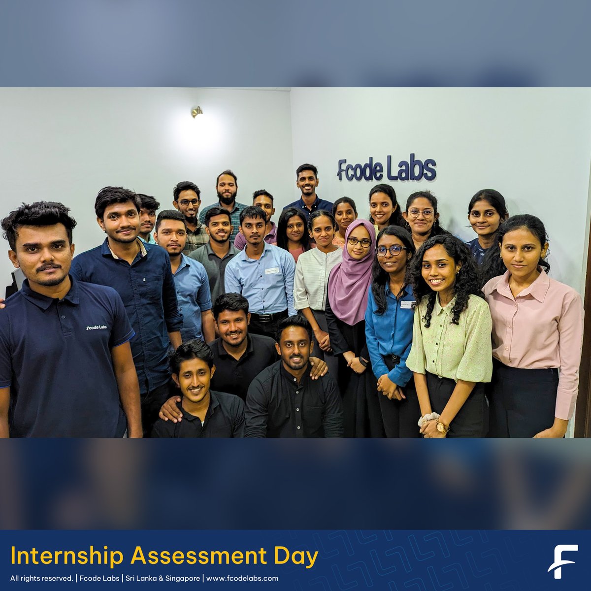 FcodeLabsLive's tweet image. Our Internship Assessment Center took place last Saturday at #FcodeLabs, where interns engaged in group activities to demonstrate their skills.
Congratulations to all selected, and we wish all the interns great success in their future endeavors!
#LifeAtFcode #Internship