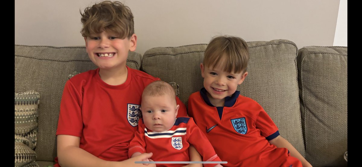 The boys getting ready for the Euros and tonight’s game #EngVSBOS #england #football #euro24