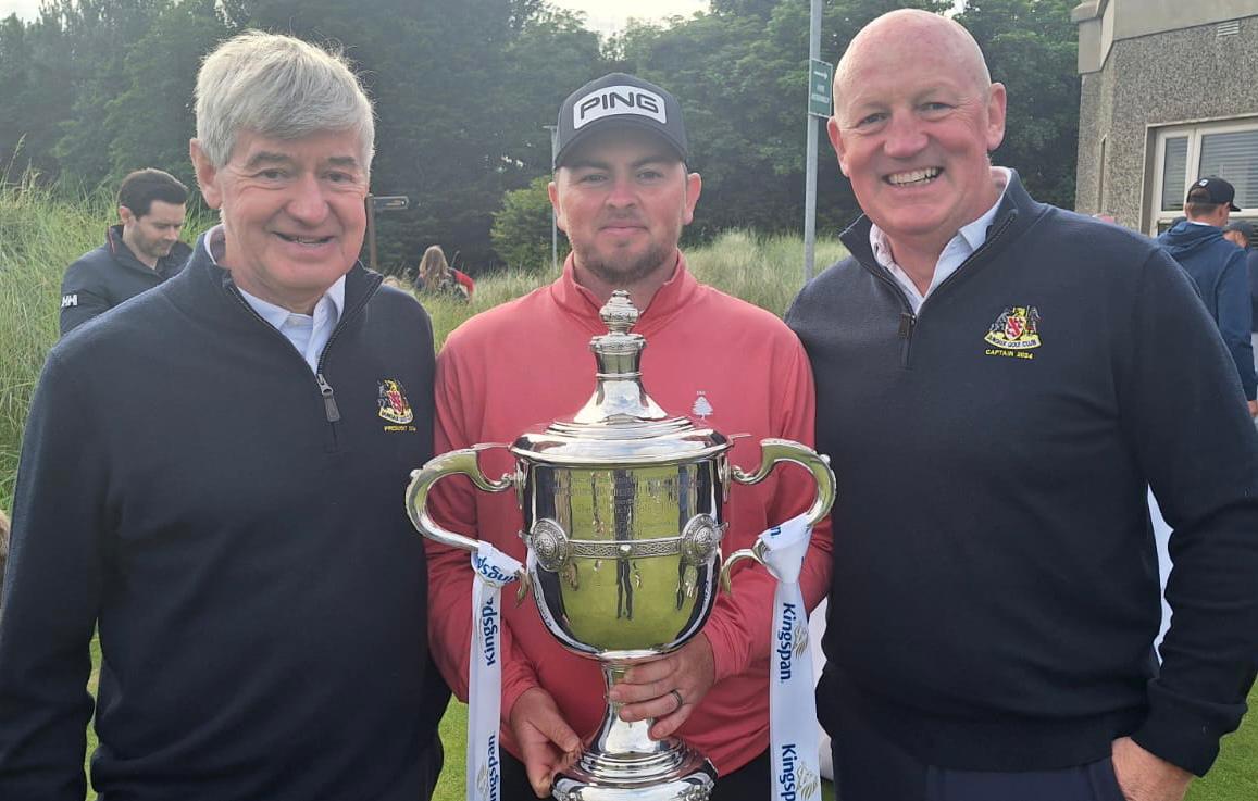 Dundalk Golf Club (@dundalkgolfclub) on Twitter photo Congratulations to Caolan Rafferty on winning the Kingspan East of Ireland Championship in <a href="/CountyLouthGC/">County Louth GC</a> today. 👏👏👏 Congratulations to Caolan Rafferty on winning the Kingspan East of Ireland Championship in <a href="/CountyLouthGC/">County Louth GC</a> today. 👏👏👏