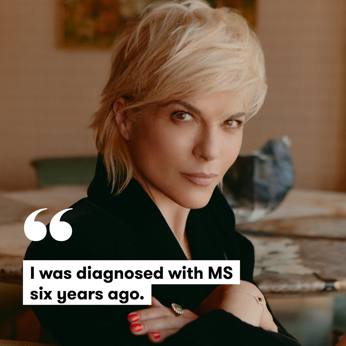In this year’s ‘Managing MS’ issue, we chatted with renowned actress Selma Blair!  

🤍 In this Q&amp;A, Selma reveals a different side of her life, sharing her diagnosis with Multiple Sclerosis (MS). She shares the biggest misconception about the disease, and gives her advice to