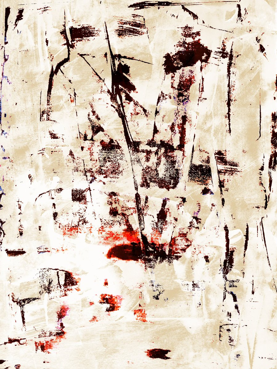 This piece is scheduled as 24 hrs reserve auction 0.50 $SOL 
On <a href="/exchgART/">Exchange Art</a> x <a href="/CODA_Exhibition/">CODA - Curations of Digital Art</a> 
«Coda XVII Conviction»

Title : Great Expectations 
Coll: Transformation 
Medium : Acrylic &amp; Watercolor on paper scanned &amp; post edited.
Dimensions : 2625x3500px png 
What it says : An