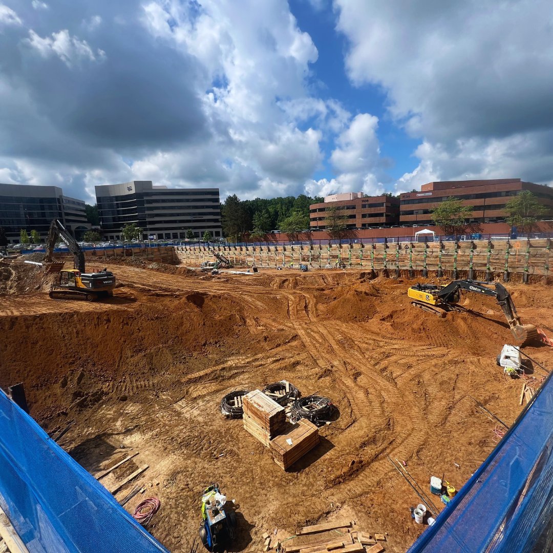 CWStrittmatter's tweet photo. The Strittmatter team is moving fast on our Dominion Square Project! #haulitwithstrittmatter https://t.co/5afXQINrj9