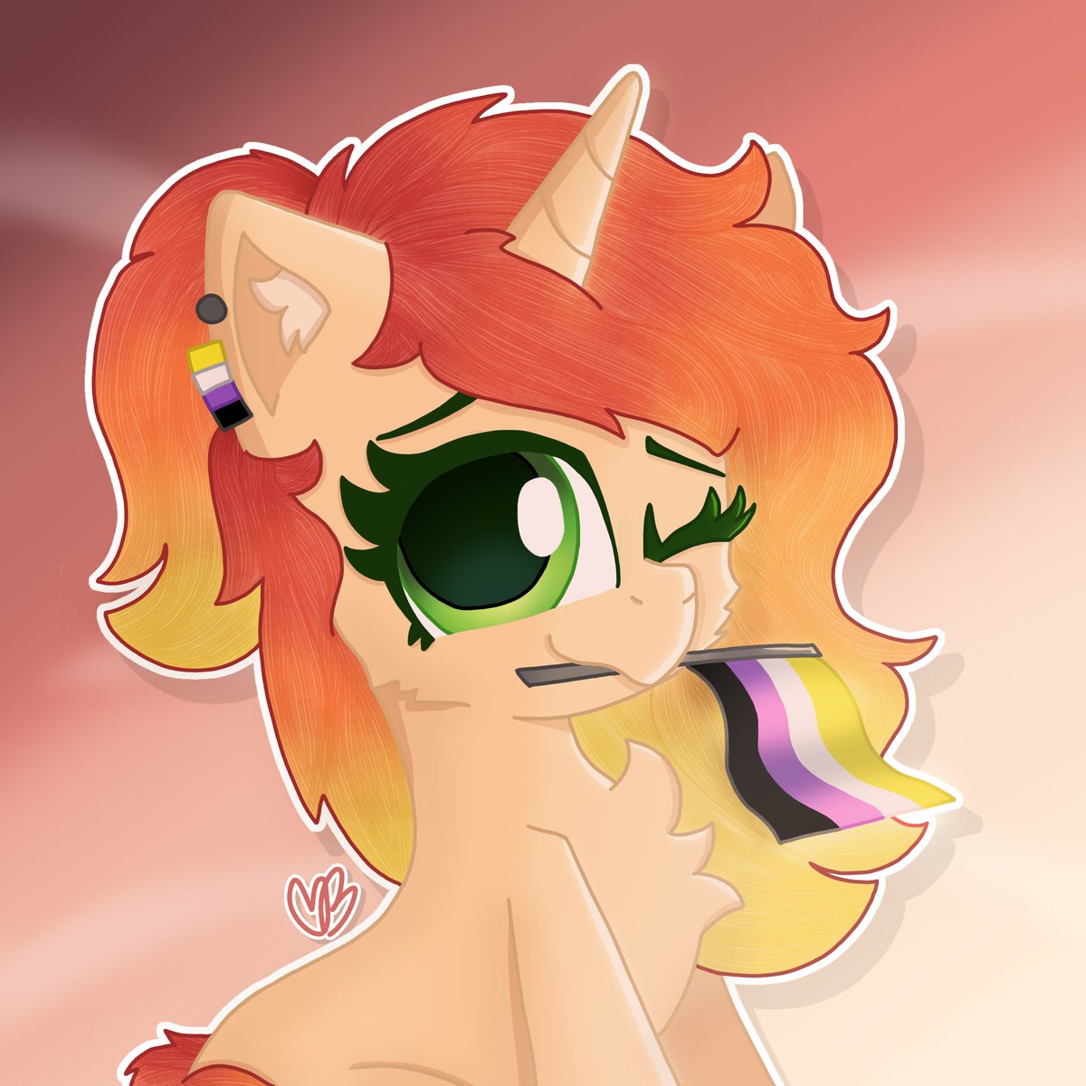 BerryThePone's tweet photo. Just like last year, I'm a couple days late lol

Anyway, Happy Pride Month, everypony! <3

#NewProfilePic #mylittlepony #PrideMonth https://t.co/ZEx2ymoUSs