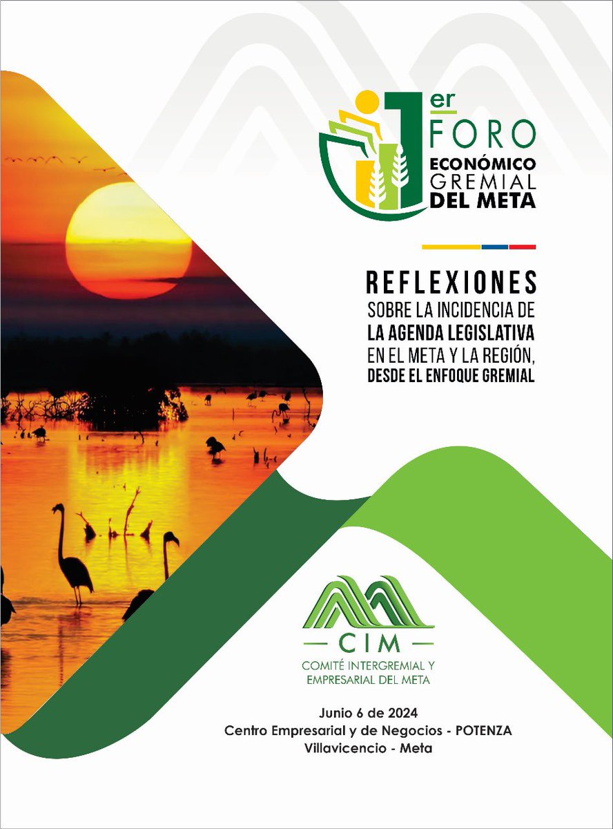 CIMMETA1's tweet photo. El Comité Intergremial y Empresarial del Meta CIM, es el espacio donde se generan posturas económicas y gremiales, para crecer conjuntamente y reflexionar de manera ética sobre la región. 

¡Los esperamos en nuestro Primer Foro Económico Gremial del Meta! https://t.co/CRK0gaoEFh