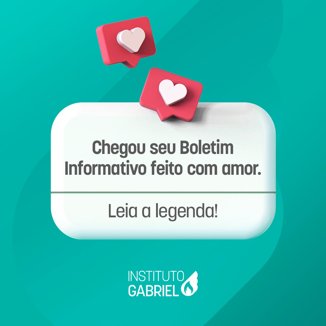 GABRIELInstitut's tweet photo. Neste mês tão lindo de maio, convidamos você a conhecer e participar das nossas ações. Venha ser parte dessa história. Venha conhecer o Instituto GABRIEL e descobrir como cada gesto pode unir gerar, nascer e renascer.

Boletim acesse o link https://t.co/fkUPMRj1GS https://t.co/cv8yZfqprM